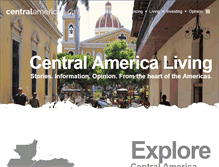 Tablet Screenshot of centralamerica.com